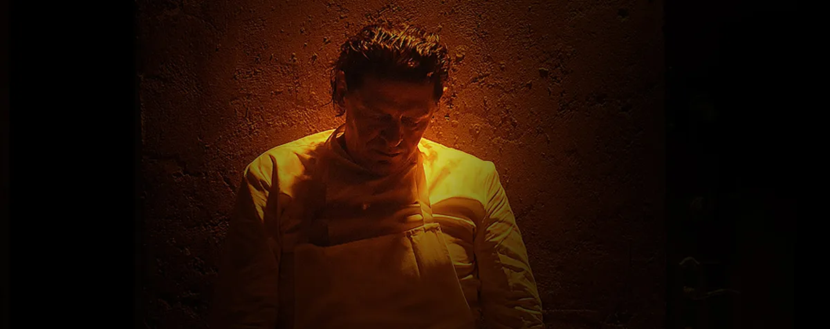 Moody looking Marco Pierre White